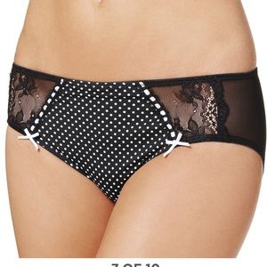 NWT Polka dot bikini panty